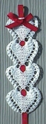 Judy Gibson Knitted Hearts Bookmark